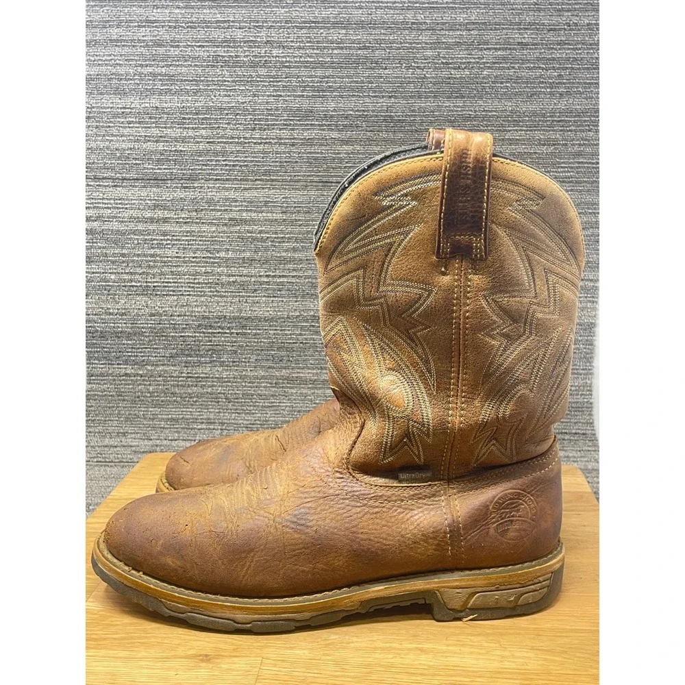 Irish Setter Marshall‎ Work Boots Men 11 Brown Leather Waterproof EH 83925 Soft